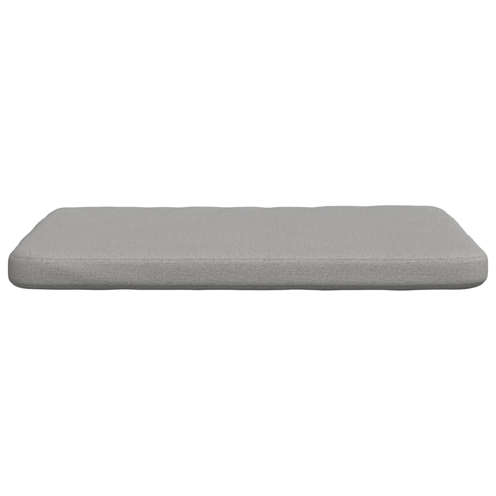 Cuscini per Seduta 4 pcs Grigio Nuvola 40 x 40 x 3 cm Tessuto 42015202