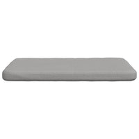 Cuscini per Seduta 4 pcs Grigio Nuvola 40 x 40 x 3 cm Tessuto 42015202