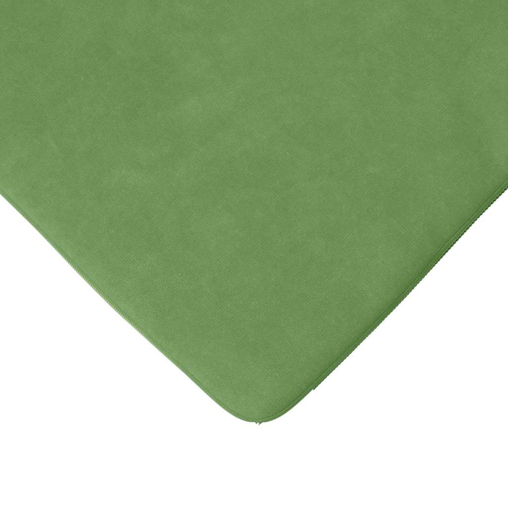 Cuscini per Seduta 4 pcs Verde chiaro 40 x 40 x 3 cm Velluto 42015209