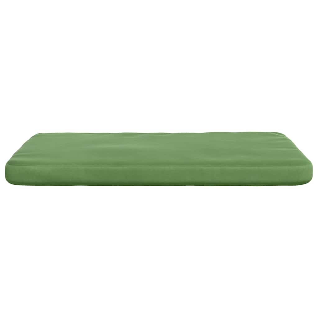 Cuscini per Seduta 4 pcs Verde chiaro 40 x 40 x 3 cm Velluto 42015209