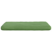 Cuscini per Seduta 4 pcs Verde chiaro 40 x 40 x 3 cm Velluto 42015209