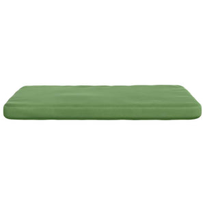 Cuscini per Seduta 4 pcs Verde chiaro 40 x 40 x 3 cm Velluto 42015209