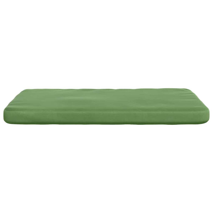 Cuscini per Seduta 4 pcs Verde chiaro 40 x 40 x 3 cm Velluto 42015209