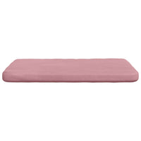 Cuscini per Seduta 4 pcs Rosa 40 x 40 x 3 cm Velluto 42015210