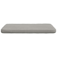 Cuscini per Seduta 4 pcs Grigio chiaro 40 x 40 x 3 cm 42015219