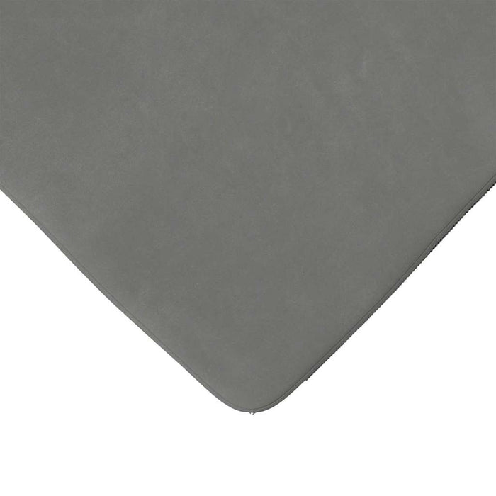 Cuscini per Seduta 4 pcs Grigio scuro 40 x 40 x 3 cm 42015220