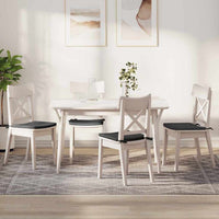 Cuscini per Seduta 4 pcs Grigio scuro 40 x 40 x 3 cm 42015225