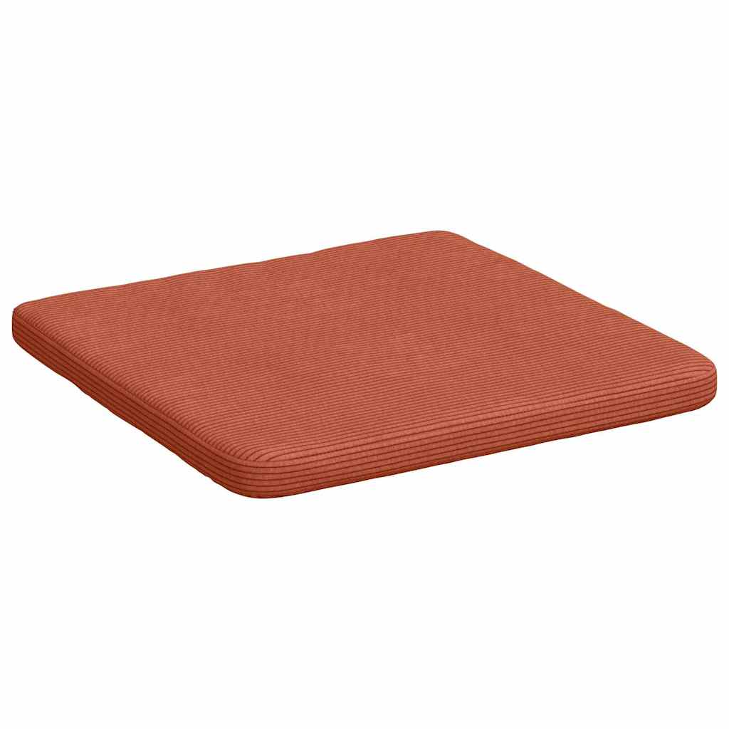 Cuscini per Seduta 4 pcs Rosso Arancio 40 x 40 x 3 cm 42015231