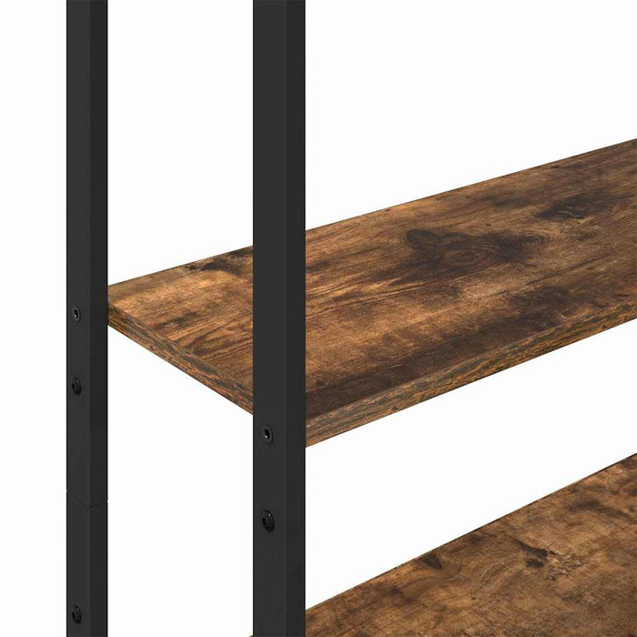 Armadio per Libri Rovere fumé 60 x 24 x 161 cm 883858