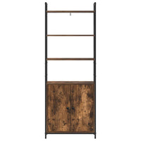 Armadio per Libri Rovere fumé 60 x 24 x 161 cm 883858