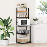 Mensola da cucina-Scaffale per Cucina Grigio Sonoma 60 x 40 x 168 cm