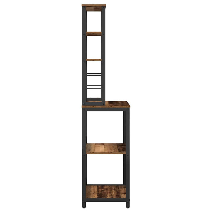 Mensola da cucina-Scaffale per Cucina Legno vecchio 60 x 40 x 168 cm