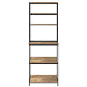 Mensola da cucina-Scaffale per Cucina Rovere artigianale 60 x 40 x 168 cm