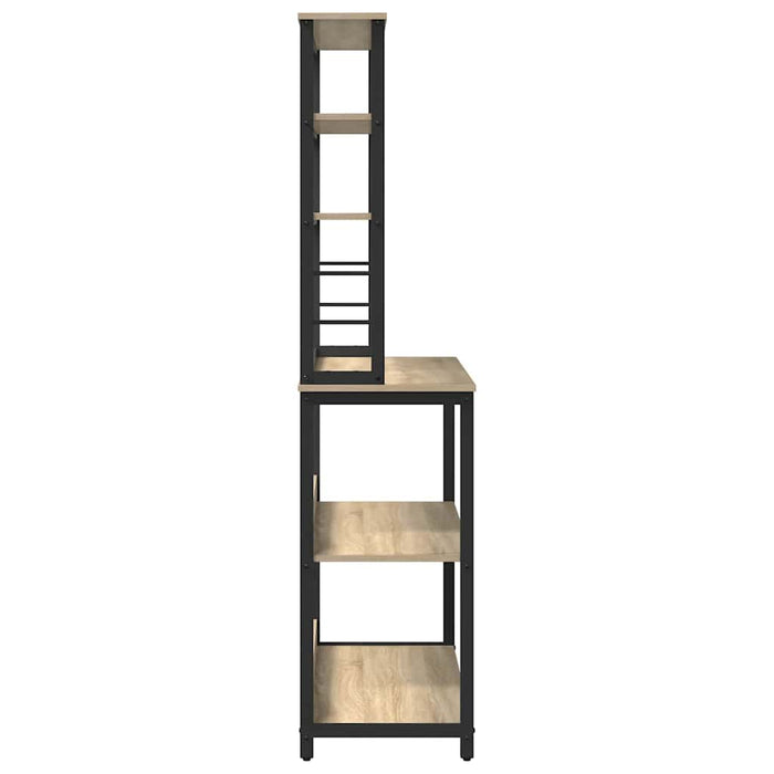 Mensola da cucina-Scaffale per Cucina Rovere Sonoma 100 x 40 x 168 cm