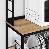 Mensola da cucina Rovere artigianale 100 x 40 x 168 cm 883897