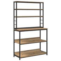 Mensola da cucina Rovere artigianale 100 x 40 x 168 cm 883897