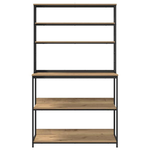 Mensola da cucina Rovere artigianale 100 x 40 x 168 cm 883897