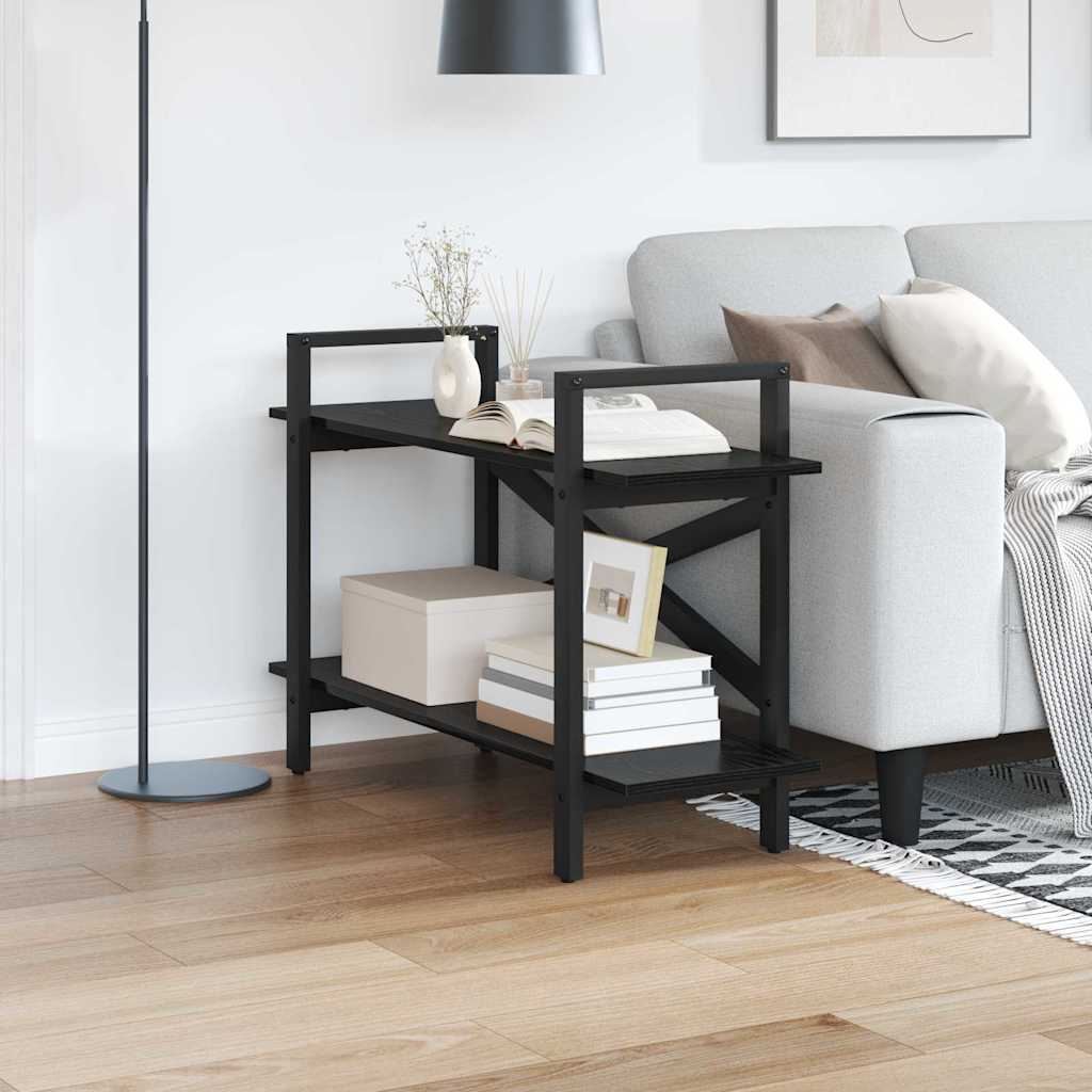 Libreria Rovere Nero 100 x 33,5 x 64 cm Legno multistrato 883952
