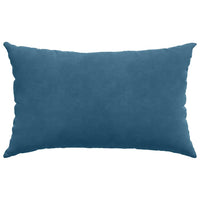 Cuscini da Divano 2 pcs Blu 50 x 30 cm Tessuto in Cords 42013626