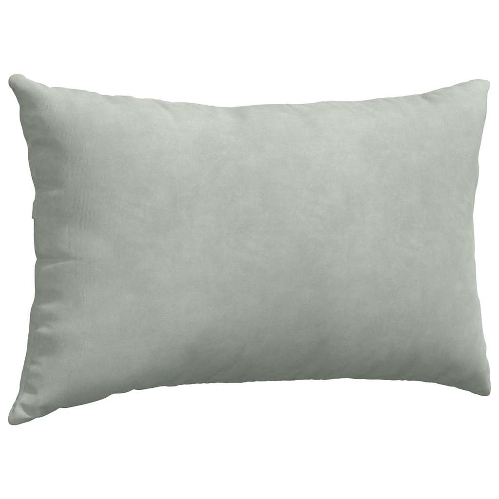 Cuscini da Divano 2 pcs Grigio chiaro 50 x 30 cm 42013627