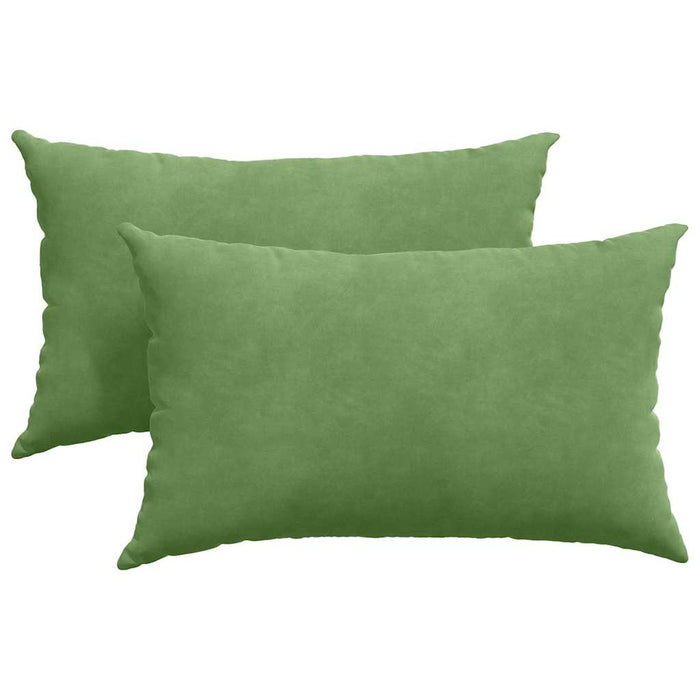 Cuscini da Divano 2 pcs Verde chiaro 50 x 30 cm 42013630