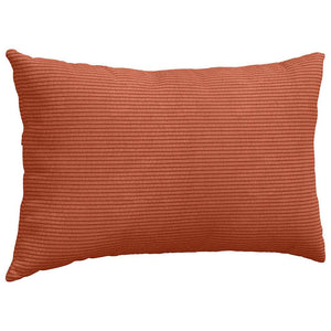 Cuscini da Divano 2 pz-Set di 2 Cuscini per Sofa Rosso Arancio 50 x 30 cm
