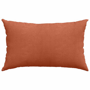 Cuscini da Divano 2 pz-Set di 2 Cuscini per Sofa Rosso Arancio 50 x 30 cm