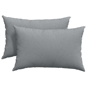 Cuscini da Divano 2 pcs Grigio chiaro 40 x 60 cm 42013653