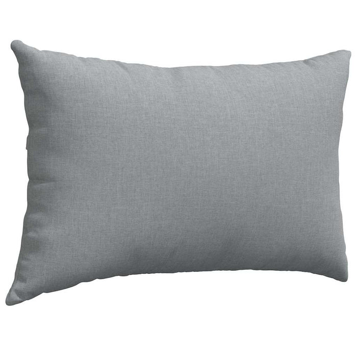 Cuscini da Divano 2 pcs Grigio chiaro 40 x 60 cm 42013653