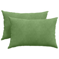 Cuscini da Divano 2 pcs Verde chiaro 60 x 40 cm 42013673