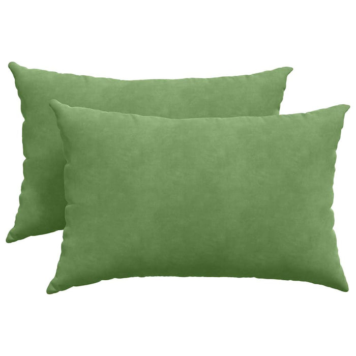 Cuscini da Divano 2 pcs Verde chiaro 60 x 40 cm 42013673