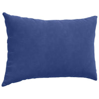 Cuscini da Divano 2 pcs Blu Polizia 60 x 40 cm Tessuto in Cords 42013681