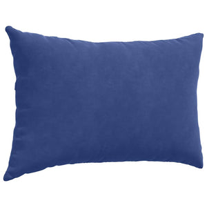 Cuscini da Divano 2 pcs Blu Polizia 60 x 40 cm Tessuto in Cords 42013681