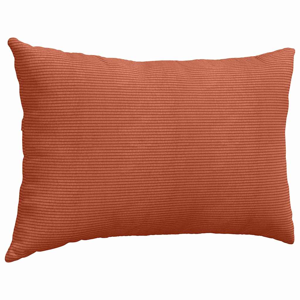 Cuscini da Divano 2 pcs Rosso Arancio 60 x 40 cm 42013695