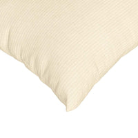 Cuscini da Divano 2 pz-Set di 2 Cuscini per Sofa Crema 80 x 40 cm Tessuto in Cords 783836