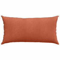 Cuscini da Divano 2 pcs Rosso Arancio 80 x 40 cm 42013738