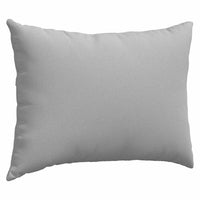 Cuscini da Divano 2 pz-Set di 2 Cuscini per Sofa Grigio Nuvola 70 x 50 cm Tessuto