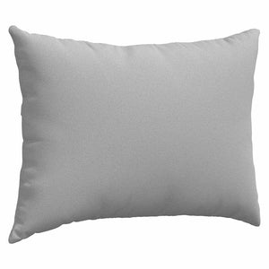 Cuscini da Divano 2 pz-Set di 2 Cuscini per Sofa Grigio Nuvola 70 x 50 cm Tessuto