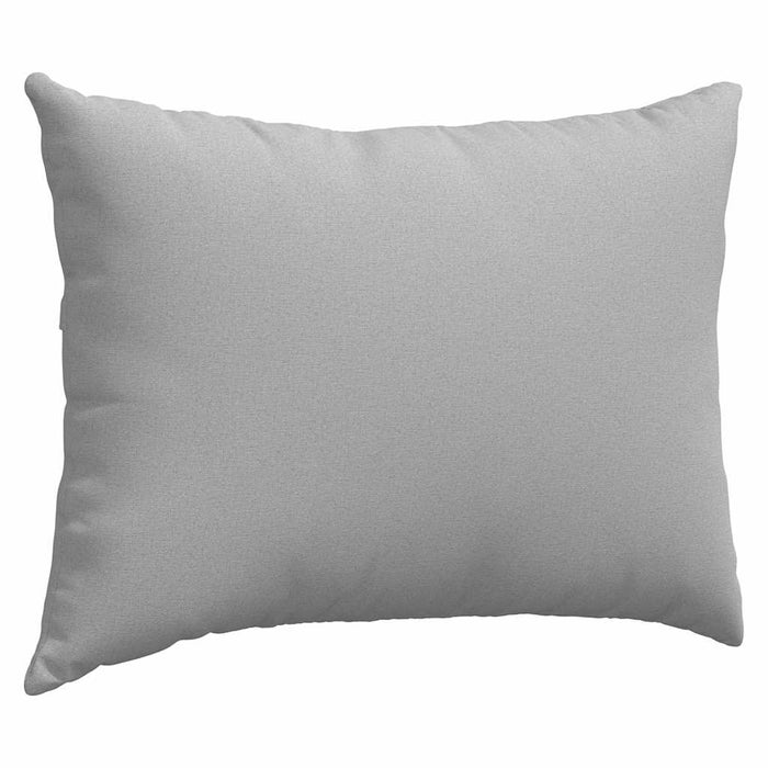 Cuscini da Divano 2 pz-Set di 2 Cuscini per Sofa Grigio Nuvola 70 x 50 cm Tessuto