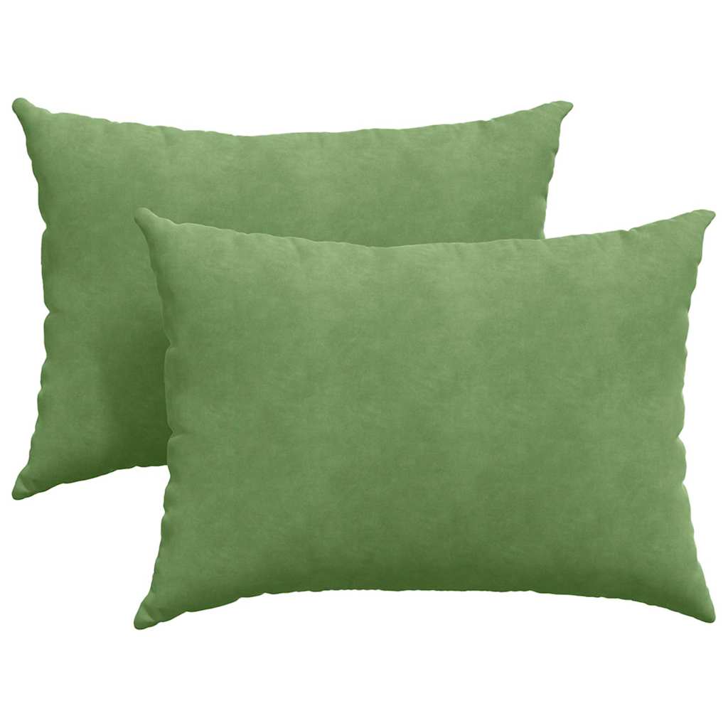 Cuscini da Divano 2 pcs Verde chiaro 70 x 50 cm 42013759