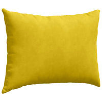 Cuscini da Divano 2 pcs Giallo 70 x 50 cm Tessuto in Cords 42013763