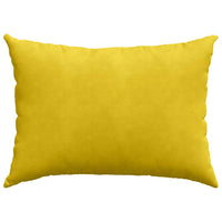 Cuscini da Divano 2 pcs Giallo 70 x 50 cm Tessuto in Cords 42013763