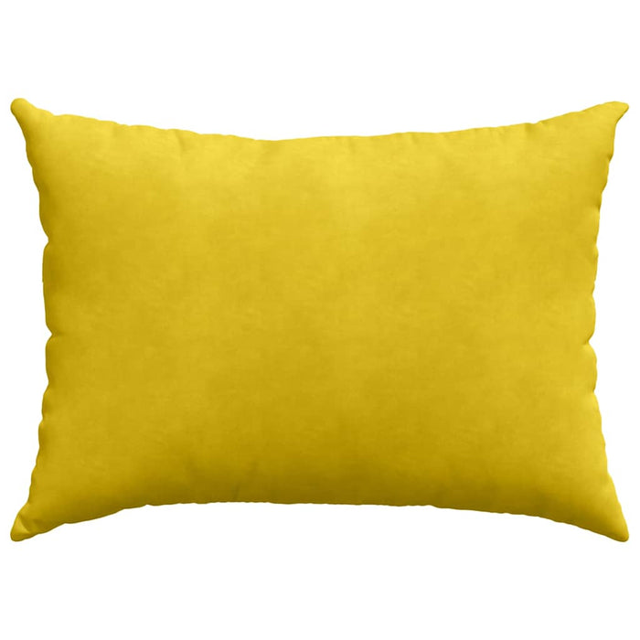 Cuscini da Divano 2 pcs Giallo 70 x 50 cm Tessuto in Cords 42013763