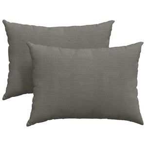 Cuscini da Divano 2 pcs Grigio chiaro 70 x 50 cm 42013774