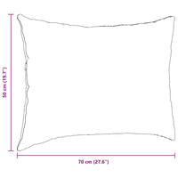 Cuscini da Divano 2 pcs Grigio chiaro 70 x 50 cm 42013774