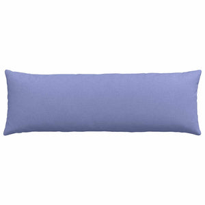 Cuscini da Divano 2 pz-Set di 2 Cuscini per Sofa Blu jeans 120 x 40 cm Tessuto