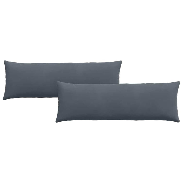 Cuscini da Divano 2 pcs Grigio scuro 120 x 40 cm 42013800