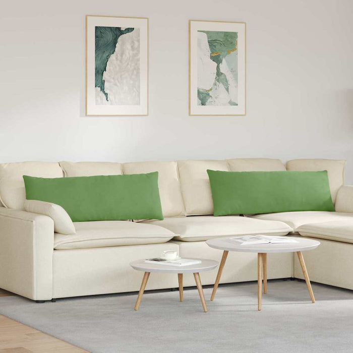 Cuscini da Divano 2 pcs Verde chiaro 120 x 40 cm 42013802