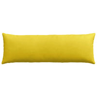 Cuscini da Divano 2 pcs Giallo 120 x 40 cm Tessuto in Cords 42013806