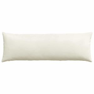 Cuscini da Divano 2 pcs Crema 120 x 40 cm Tessuto in Cords 42013808